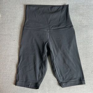 Lululemon Gray Biker Shorts size 4